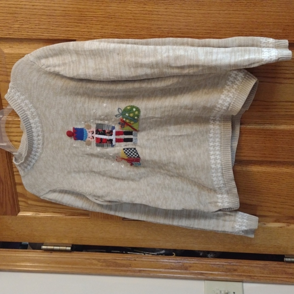 Christopher and Banks Christmas Sweater. Size XL